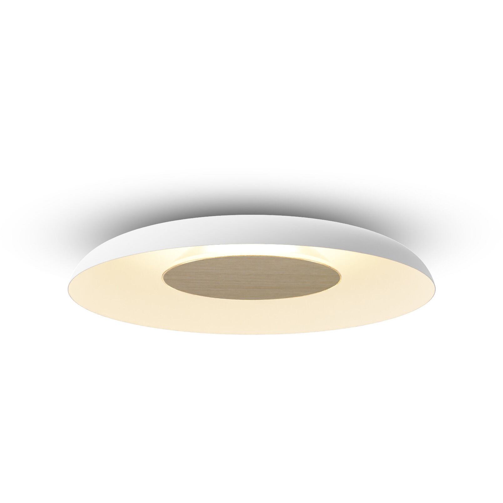 Ramen LED 24 inch White Oak and Matte White ADA Wall Sconce/Pendant Wall Light in White Oak With Matte White, Hardwire